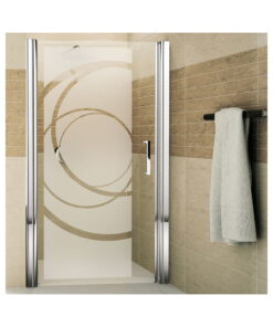 Design matt üvegmatrica zuhanyfülkébe, magasság 95 cm - Ambiance