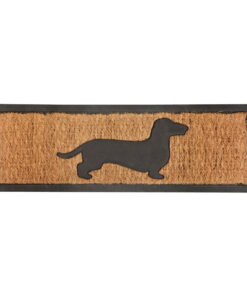 Kutya kókuszrost lábtörlő, 25 x 75 cm - Esschert Design