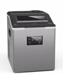 Klarstein FrostMaster, jégkészítő, 40 kg jégkocka naponta, rozsdamentes acél borító, LED kijelző, mellékelve jégkanál