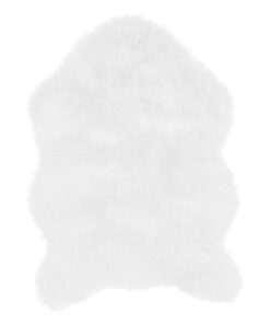 Sheepskin fehér műszőrme szőnyeg, 60 x 90 cm - Tiseco Home Studio