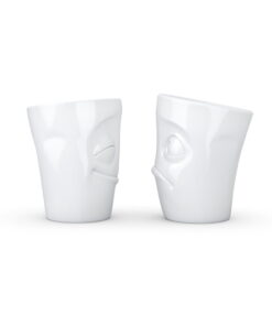 2 részes fehér bögrekészlet - 58products
