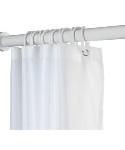 Luz fehér teleszkópos rúd a fürdőbe, hossz 110-185 cm - Wenko