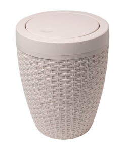 Rattan Bath Bin Calico krémszínű fürdőszobai kosár, 5 l - Addis