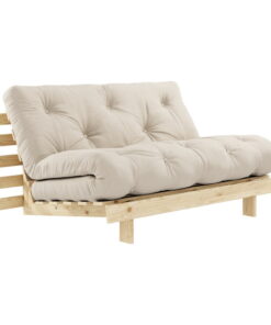 Roots bézs kinyitható kanapé 140 cm - Karup Design