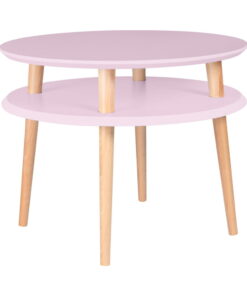 UFO rózsaszín dohányzóasztal, ⌀ 57 cm - Ragaba