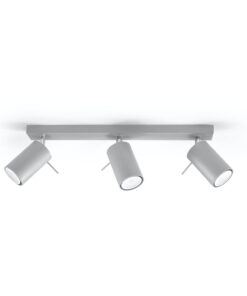 Etna szürke mennyezeti lámpa, hosszúság 45 cm - Nice Lamps