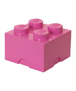 Rózsaszín négyszögletes tárolódoboz - LEGO®