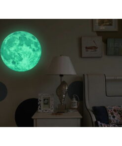 Real Moon sötétben világító falmatrica - Ambiance