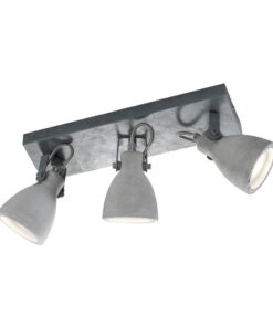 Concrete szürke mennyezeti lámpa, hossz 35 cm - Trio