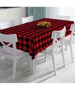 Tartan pamutkeverék asztalterítő, 140 x 180 cm - Minimalist Cushion Covers