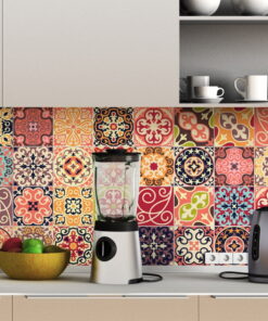 Cement Tiles La Valette 30 db-os falmatrica szett, 10 x 10 cm - Ambiance