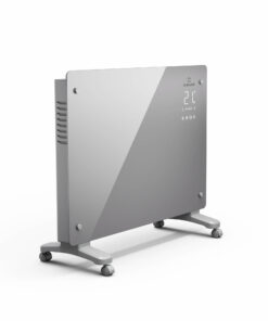 Klarstein Bansin Crystal Smart Kovektor 1500, 1500 W, Alkalmazás, 5- 50 °C, LED kijelző, Érintőképernyő
