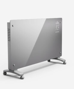 Klarstein Bansin Crystal Smart Kovektor 2500, 2500 W, Alkalmazás, 5- 50 °C, LED kijelző, Érintőképernyő