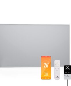 Blumfeldt RadiantSmart IR Heater, Infravörös hősugárzó, Külső termosztát, 600 W, Energiatakarékos