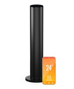 Blumfeldt SmartFlow Tower infravörös hősugárzó, 700 W, 360° hőeloszlás, WLAN-vezérlés