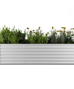 Blumfeldt High Grow Straight magaságyás | 1.440 L | ergonomikus | időjárásálló | nyitott talajszerkezet