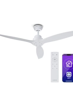 Klarstein Santa Elena Smart 52" mennyezeti ventilátor, 10260 m³/h, 6 sebességfokozat, távirányító, Smart