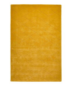 Kasbah mustársárga gyapjú szőnyeg, 150 x 230 cm - Think Rugs