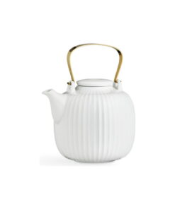 Hammershoi fehér porcelán teáskanna, 1,2 l - Kähler Design