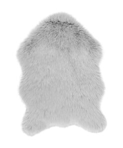 Sheepskin világosszürke műszőrme, 60 x 90 cm - Tiseco Home Studio