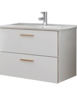 Fehér függő fürdőszoba szekrény 71x51 cm Set 931 - Pelipal