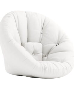 Design OUT™ Nido White kinyitható fehér kültéri fotel - Karup Design