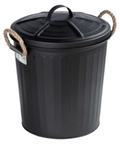 Gara Matt fekete kosár, térfogat 6 l - Wenko