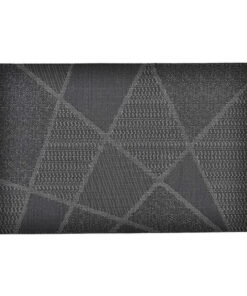 Sötétszürke szövet tányéralátét 2 db 30x45 cm Evita - JAHU collections