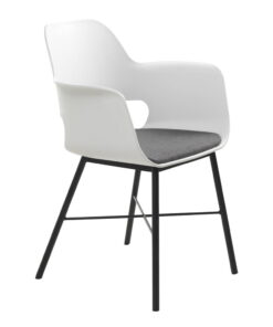 Wrestler fehér étkezőszék - Unique Furniture