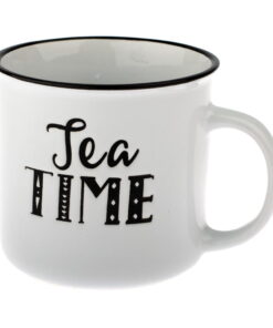Tea Time kerámia bögre, 430 ml - Dakls