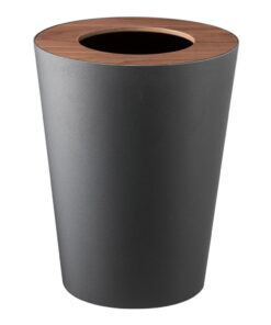 Rin Round fekete szemeteskosár - YAMAZAKI
