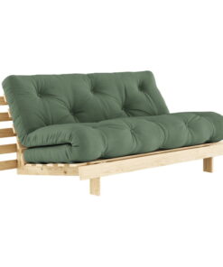 Zöld kinyitható kanapé 160 cm Roots - Karup Design