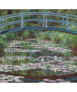 Claude Monet festmény másolat - The Japanese Footbridge, 50 x 40 cm