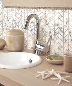 Marble and Gold Line 9 db-os falmatrica szett, 20 x 20 cm - Ambiance
