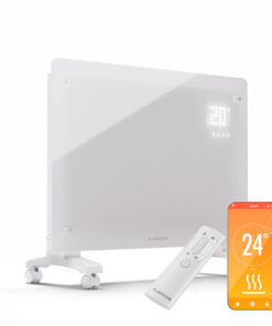 Klarstein Bornholm Smart 1500, konvektoros fűtőtest, 1500W, WiFi, LED, IP24