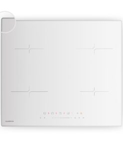 Klarstein Velaire indukciós főzőlap, elegáns, minimalista, nagy teljesítményű, 4 főzőzóna, 7000 W, 60 cm