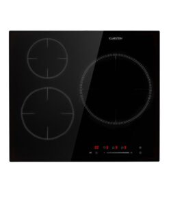 Klarstein Delicatessa 3, indukciós főzőlap, 5800 W, 3 zóna, üvegkerámia, fekete