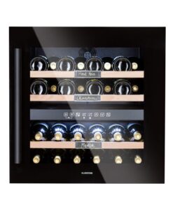 Klarstein Vinsider 36 Onyx Edition, borhűtő, 85 liter, 5 - 22 °C, 2 zóna