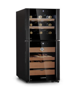 Klarstein El Dorado 89, humidor és borhűtő, 89 liter, érintőképernyő, LED