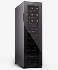 Klarstein Shiraz 24 Duo, borhűtő, 2 zóna, 75 l/24 palack, 5-18 °C, érintésvezérlés
