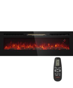Klarstein Galeras 152, elektromos fali kandalló, 1800 W, LED