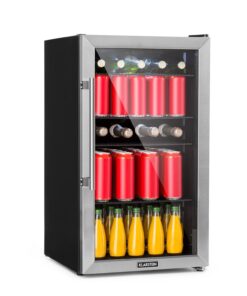 Klarstein Beersafe 3XL, hűtőszekrény, 98 liter, 4 csúsztatható polc, 7 szint, fekete