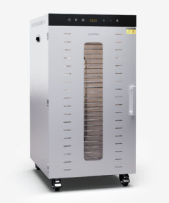 Klarstein MasterJerky 350, szárító, teljesítmény 2 000 W, hőmérséklet-tartomány 30 - 90 °C, 24 órás időzítő, rozsdamentes acél