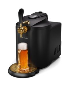 Klarstein Beerkules sörcsap, 5 literes hordókhoz, hűtő kompresszor, LED-KIjelző, 6 hőmérséklet