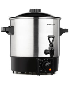 Klarstein Biggie Eco, befőzőautomata és italadagoló, 9 l, 1000 W, 30–100 ° C, csap