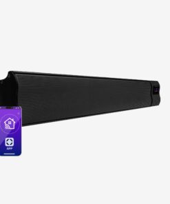 Blumfeldt Cosmic Beam Smart 24, infravörös hősugárzó, 2400 W, vezérlés applikáción keresztül, fekete