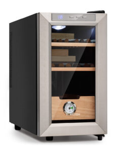 Klarstein El Presidente 23, humidor, 23 liter, 45 W, érintős vezérlés, bükkfa, LED
