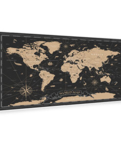 Klarstein Wonderwall Air Art Smart, infravörös hősugárzó, 120 x 60 cm, 700 W, éjszakai térkép