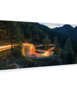 Klarstein Wonderwall Air Art Smart, infravörös hősugárzó, 120 x 60 cm, 700 W, hegyi út