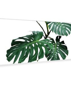 Klarstein Wonderwall Air Art Smart, infravörös hősugárzó, 120 x 60 cm, 700 W, zöld levél